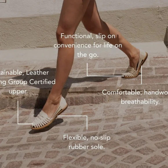 Nisolo Woven leather cream Sandals Elegant and Versatile - Picture 3 of 14